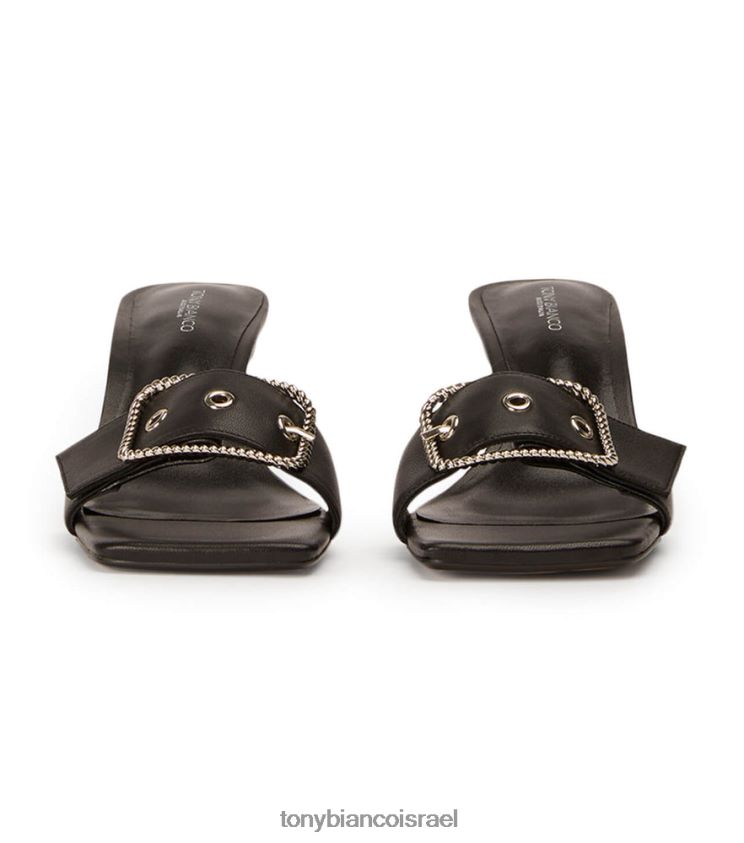 עקבים נמוכים | נשים נאפה שחורה Tony Bianco איימי עקבים 8BNR8T273